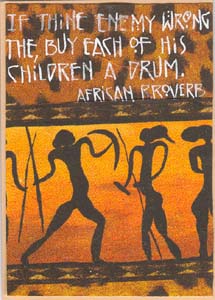 Napkin_AfricanProverb